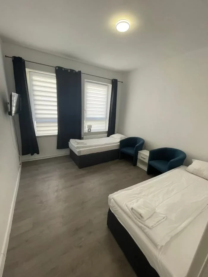 Wohnung im Erdgeschoss nähe Innenstadt Schlafzimmer