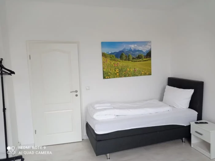 Apartment mit Balkon Ring Schlafzimmer