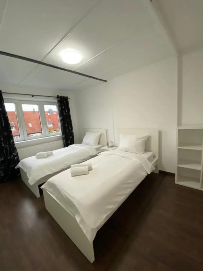 Schöne Monteurswohnung in einer ruhigen Lage Schlafzimmer