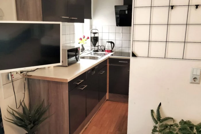 Kleines, gemütliches Apartment Küche