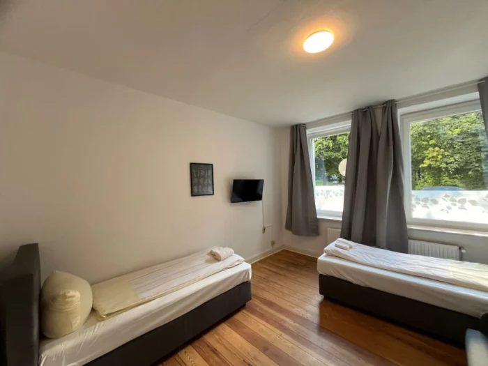 Apartment in Garden Schlafzimmer