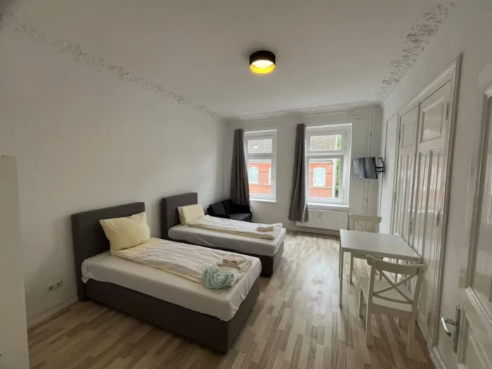Unterkunft in der Innenstadt Schlafzimmer