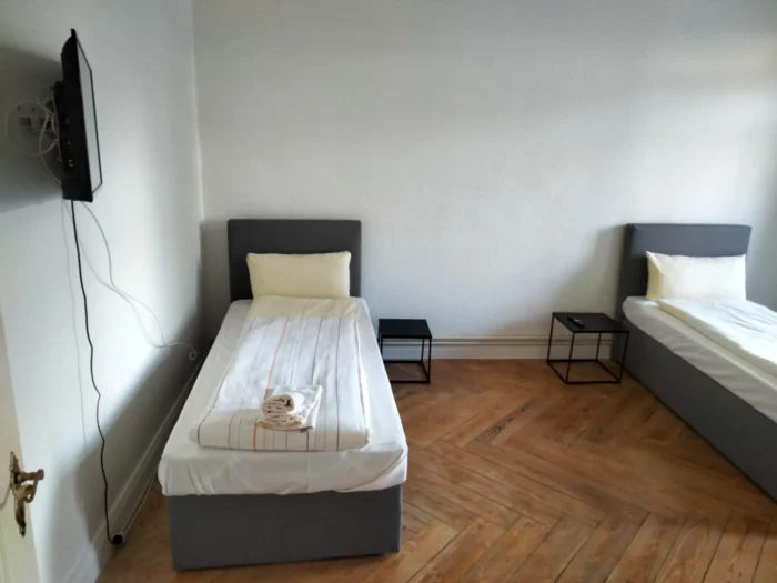Wohnung im Herzen von Neumünster Schlafzimmer